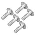 Carriage Bolts Neck Bolt Round Head Square 304 Stainless Steel M8x25mm 5pcs