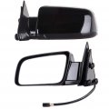 Driver Side And Passenger Mirror For 1988-1999 Chevrolet C1500 Outside Accessories Easy-adjustable Manual Fold Non-heated View