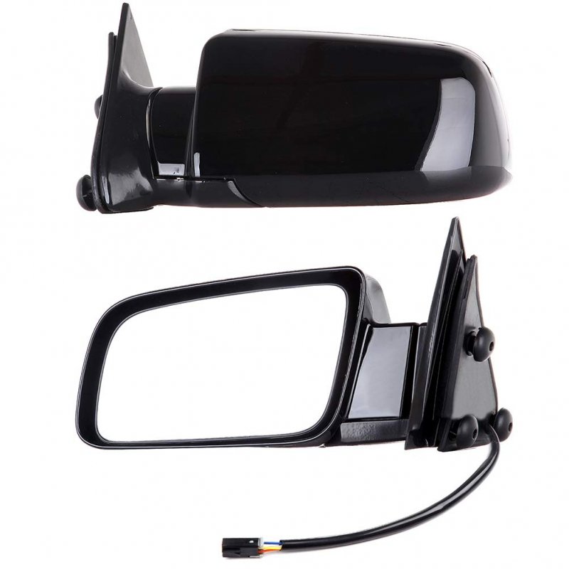 Driver Side And Passenger Mirror For 1988-1999 Chevrolet C1500 Outside Accessories Easy-adjustable Manual Fold Non-heated View