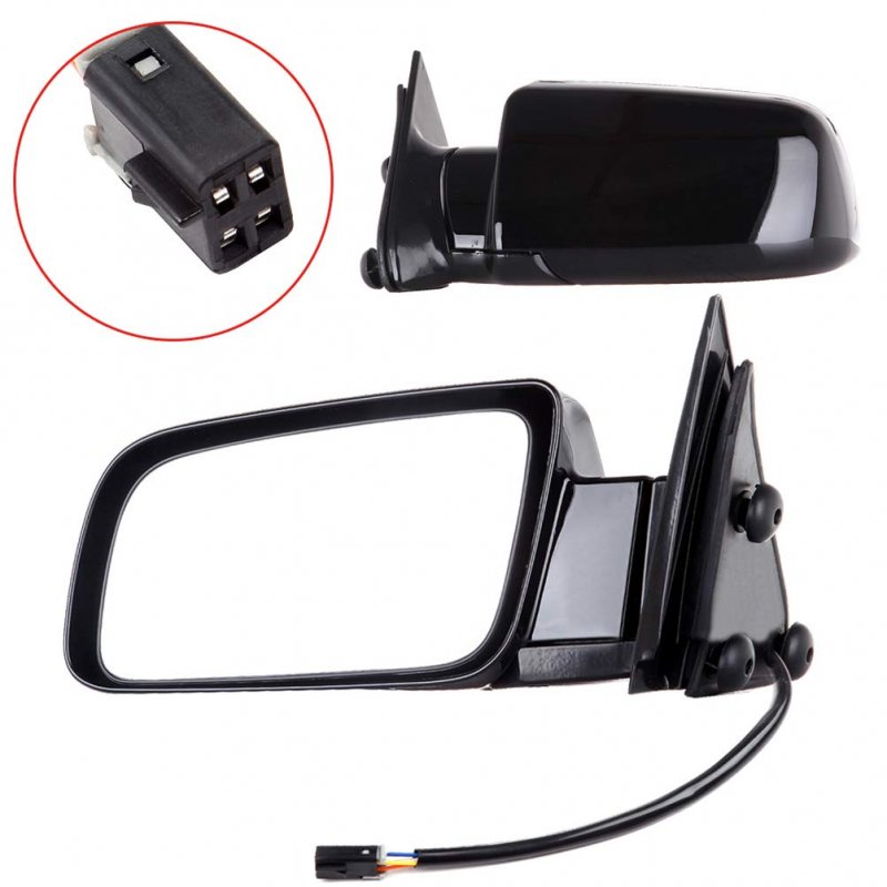 Driver Side And Passenger Mirror For 1988-1999 Chevrolet C1500 Outside Accessories Easy-adjustable Manual Fold Non-heated View