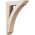 Ekena Millwork Bktw01x06x09thrw Small Thorton Wood Brackets 3 4 W X 6 1 2 D 9 H Rubberwood 