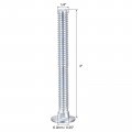 Uxcell 1 4-20x3 Carriage Bolt Round Head Square Neck Q235 Carbon Steel 25pcs