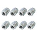 8 Pack Car Wheel Tire Valve Stem Caps Universal Diamond Crystal Cap For Cars Trucks Bikes Motorcycles Bicycles Accessories Ab