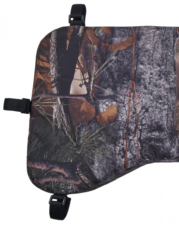 Atv Rack Pad Four Wheeler Rear Seat Cushion For Passenger Water Resistant Camo Atvs Utvs Universal Fit With 7 Hook And Loop