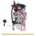 Motorcarb Carburetor For 2001-2013 Yamaha Yz250f Wr250f Fcr Mx 38mm Carb With Fuel Mixture Screw Blue