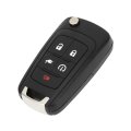 Key Shell Caseless Entry Remote Key Fob Replacement For Chevrolet Volt 2012-2016 5 Buttons Oht05918179 