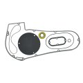 Jdllong Primary Cover Beaded Gasket-seal Kit W Derby 1966-1984 For Softail Dyna Shovelhead 