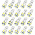 194 Led Bulbs T10 168 5050smd Super Bright 6000k White Wedge 2825 Replacement Bulb For Interior Dome Map Light License Plate 