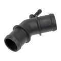 Coolant Hose Connector For Volkswagen Beetle 2006 Plastic Black 30 Degrees Angle Female End Replacement 1j0121087b Part Number 