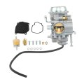 Carburetor Replacement For Suzuki Ltf250 Lt-f4wd Silver Polished Finish 