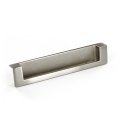 Richelieu Hardware Bp897128195 5 1 16-inch 128 Mm Center-to-center Brushed Nickel Modern Recessed Cabinet And Drawer Pull 
