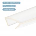 Uxcell U Channel Edge Trim 4 9ft Length Rubber Guard Seal Strip Protector Fit For 34-35mm 19 32 W X 1 17 32 H Clear