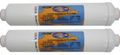 Omnipure K5615-jj2 X2 5 Inline K-series 1 Micron Carbon Block With Lead Cyst Reduction 1 4 Jg 2 Pack 