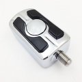 Httmt Mt216-053- Compatible With Chrome 1987-2014 Dyna V-rod Cvo Softail Motorcycle Skull Shifter Peg Pedal