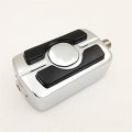 Httmt Mt216-053- Compatible With Chrome 1987-2014 Dyna V-rod Cvo Softail Motorcycle Skull Shifter Peg Pedal