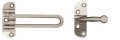 Satin Nickel Swing Bar Lock With Ball End Loop Keeper 