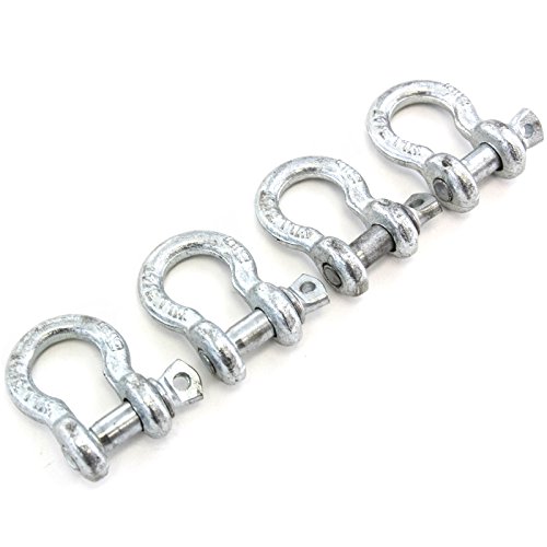 4 5 16 8mm Boat Marine Anchor Bow Shackle Rig Rigging Clevis Steel Screw Pin