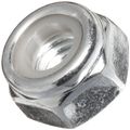 Carbon Steel Lock Nut M6 1 0 Zinc Plated Finish Right Hand Threads Self Locking Nylon Insert Meets Din 985 Pack Of 100 