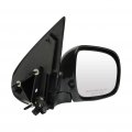 Ocpty Black Passenger Side View Mirror Smooth With Power Adjustment Manual Folding Compatible For 2005-2009 Chevrolet Uplander