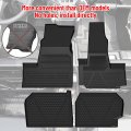 Sautvs Tpe Floor Mats For Honda Talon 1000x4 20-23 Front And Rear Row Liners All Weather Protection Slush 1000x-4 1000r-4