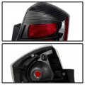 Acanii For 2010-2012 Nissan Sentra Se-r Sr Black Rear Replacement Tail Light Passenger Side Only