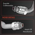 A-premium Power Steering Hose Pressure Line Assembly Compatible With Buick Lacrosse Allure 2008-2009 Pontiac Grand Prix Pump To