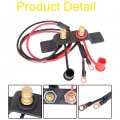 Wflnhb Battery Jump Post Starter Jumpstart Terminals Relocation Kit Remote Charging Replacement For Utv Atv Car Trucks Rv