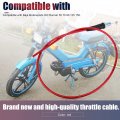 Qazaky Red Throttle Cable Compatible With Baja Dr50 Dr70 Dr90 Dr125 Dr150 X250 Dirt Runner Bike Motorsports Dr50-415 Dr50415 Dr