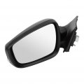 Ocpty Black Driver Side View Mirror Smooth With Power Adjustment Heated Signal Lamp Manual Folding Compatible For 2013 Hyundai
