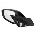 Ocpty Black Driver Side View Mirror Smooth With Power Adjustment Heated Signal Lamp Manual Folding Compatible For 2013 Hyundai