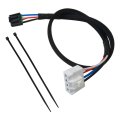 4 Pins Brake Control Harness Replacement 2-plugtowing Controls Cable Fit For Dodge Durango Dart Avenger 1995 1996 1997 1998 