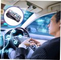 Wakauto 2 Pieces Glasses Clip Eyeglasses Hanger Sunshade For Car Visor Ticketd Holder Car Auto Plastic Organizer Lose