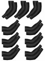 Mudder 9 Pairs Unisex Uv Protection Sleeves Arm Cooling Ice Silk Cover Royal Blue 