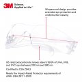 3m Safety Glasses Virtua 100 Pack Ansi Z87 Clear Hard Coat Lens Frame