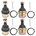 Upper Lower Suspension Arm Ball Joints Set Replacement For Honda Rincon Rancher Pioneer Foreman