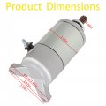 Wflnhb Starter Replacement For Suzuki Quadrunner 160 Lt160 Ozark 250 Ltf250 Quadsport Z250 Ltz250 2002-2014