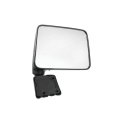 Passenger Side Door Mirror For Suzuki Samurai 1990 1991 1992 1993 1994 1995 Black Flat Manual Foldaway Non Heated Replacement 