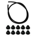 Fuel Tank Line And 10pcs Bushings 503735801 580457501 For Stihl Bg72 Bg75 Br320 Br340 Br400 Br420 Fc75 Fs80 Fs85 Km85 Fs76 Fs72