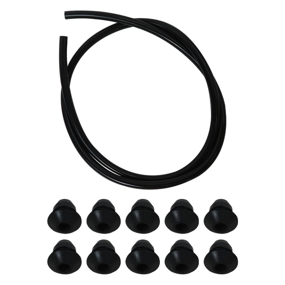 Fuel Tank Line And 10pcs Bushings 503735801 580457501 For Stihl Bg72 Bg75 Br320 Br340 Br400 Br420 Fc75 Fs80 Fs85 Km85 Fs76 Fs72