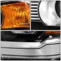 Auto Dynasty Gm2502394 Oe Style Left Driver Side Projector Headlight Lamp Compatible With Gmc Sierra 1500 2500hd 3500hd 14-19