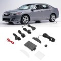 Fydun Car Reverse Backup System 4 Parking Sensors Kit For Sedan Van Suv