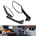 Universal Motorcycle Rear View Mirrors Retro Rearview Mirror Set Left Right Bar For Conversion 2 Pcs