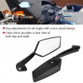 Universal Motorcycle Rear View Mirrors Retro Rearview Mirror Set Left Right Bar For Conversion 2 Pcs
