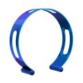 2 5 63 5mm Stainless Steel Exhaust Tacking Band Clamp-on For Welding Fabrication Blue 