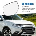 A Absopro Driver Left Side Heated Mirror Glass Replacement 7632b609 Car Accessory For Mitsubishi Outlander Sport 2016-2018