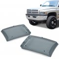 G-plus Housing Clear Corner Headlight Compatible With Dodge Ram 1500 2500 3500 1994-2001 55076749ad 55076748ad 55076749ao