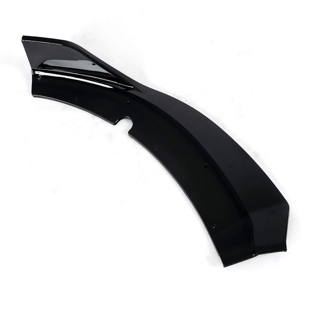 4pcs Front Bumper Lip Splitter Body Kit Spoiler Wing For Dodge Charger Srt 2015-2022