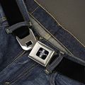 Buckle-down Seatbelt Belt Black 1 0 Wide 20-36 Inches In Length 
