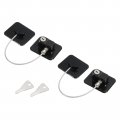 Adhesive Refrigerator Lock Keyed Rectangular Gate Latches For Kitchen Furniture Sliding Closet And Drawer Black Pack Of 2 257mm 