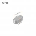 Uxcell 10pcs Round Ended Feather Key 5 X 12mm Stainless Steel Parallel Drive Shaft Stock For Type Fastening Connection